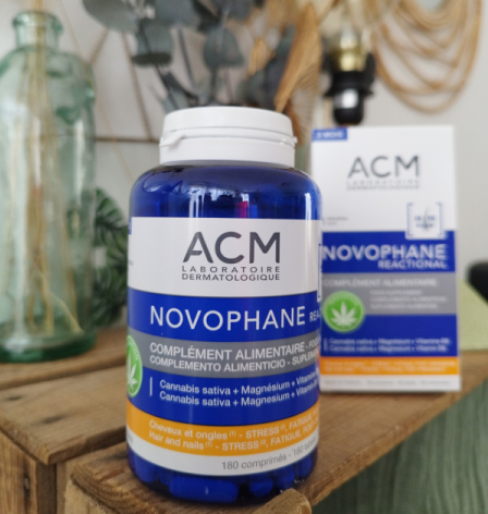 ACM Laboratoire Novophane Caps Anti Hair Loss Alopecia Treatment Nails Fragility Skin Capital